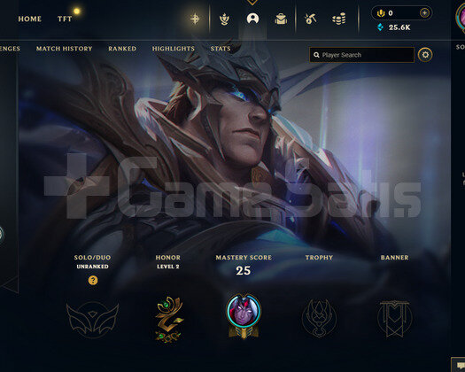 EUW Unranked | 1 Kostüm - 25K Mö | LoL Hesap