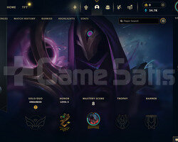 EUW Unranked | 1 Kostüm - 34K Mö | LoL Hesap