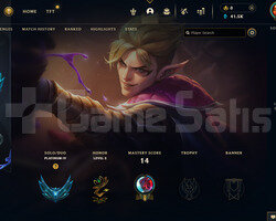 EUW Plat 4 | 1 Kostüm - 41K Mö | LoL Hesap