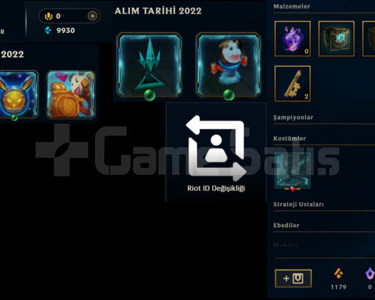 2022 BOT Hesap