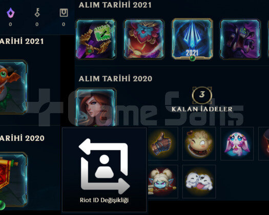 UNRANKED HANDMADE LOL HESABI