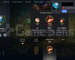 UNRANKED HANDMADE LOL HESABI