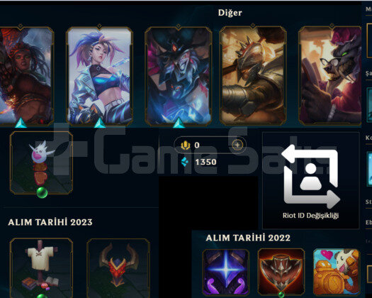 DEMIR 2 HANDMADE LOL HESABI