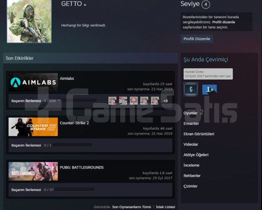 4 MADALYA | CS2 PRIME | GUVEN FAKTORU YESIL