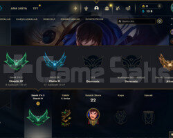 LOL TR SERVERI HANDMADE BAN RİSKSİZ PLAT 2