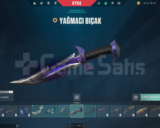 ACİL SATILIK BOL SKİNLİ KELEPİR HESAP