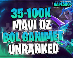 TR-EUW +35K MAVİ ÖZ 30 LEVEL UNRANKED