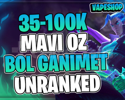 TR-EUW +35K MAVİ ÖZ 30 LEVEL UNRANKED