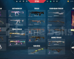 +120BİNVP 20BİN TLLİK 227SKİNLİ 18 BIÇAKLI!