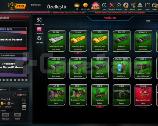 SINIRSIZLI + DESTANSI DOLU HESAP + GARANTİLİ