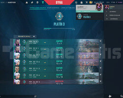 TR/PLAT 3 YÜKSEK MMR TEMİZ HESAP/MAİLLİ