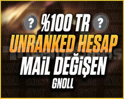 +5000SATIŞ / KESİN TR RANKED HAZIR / MAİL DEĞİŞEN