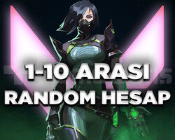 VIP / 10-120 SKİN GARANTİ / RANDOM HESAP
