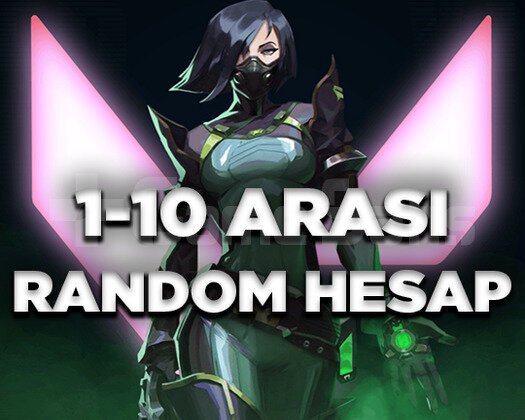 VIP / 10-120 SKİN GARANTİ / RANDOM HESAP