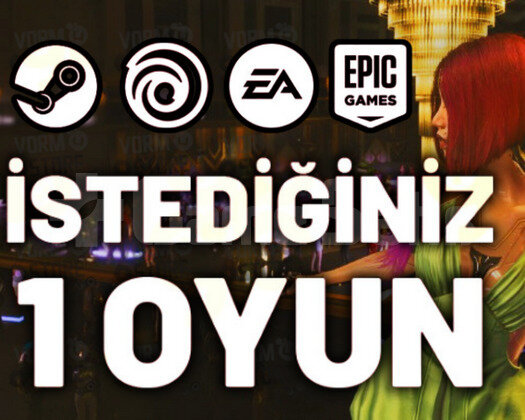 İstediğiniz 1 Oyun +Garanti