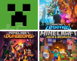 Minecraft Java & Bedrock + Dungeons + Legends