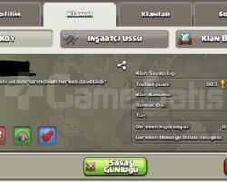 11 LEVEL GÜZEL İSİMLİ KLAN