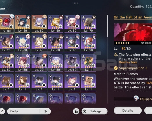 E1 sparkle 30 gun welkin 80 pity
