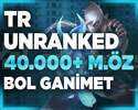 TR BANSIZ 40-75K MAVİ ÖZ 30 LEVEL UNRANKED