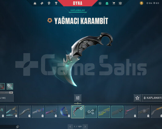 YAĞMACI KARAMBİT/SİHİRPUNK/ONİ E-POSTA HESAP