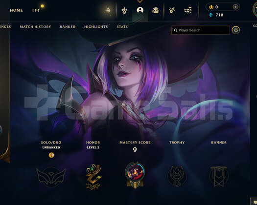 EUW Unranked | 2 Kostüm - 22 Hero | LoL Hesap