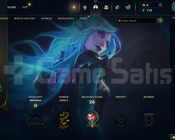 EUW Unranked | 7 Kostüm - 33 Hero | LoL Hesap