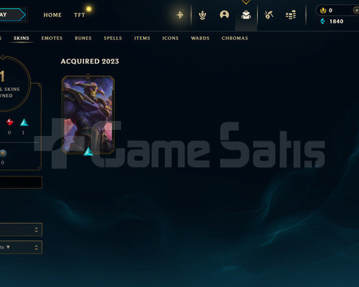 EUW Unranked | 1 Kostüm - 24 Hero | LoL Hesap
