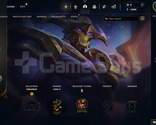EUW Unranked | 1 Kostüm - 24 Hero | LoL Hesap