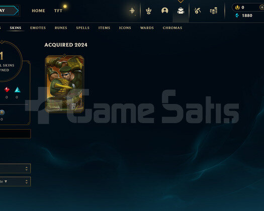 EUW Unranked | 1 Kostüm - 22 Hero |LoL Hesap