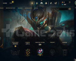EUW Unranked | 6 Kostüm - 31 Hero | LoL Hesap
