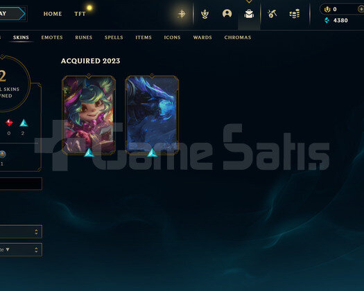 EUW Unranked | 2 Kostüm - 21 Hero | LoL Hesap