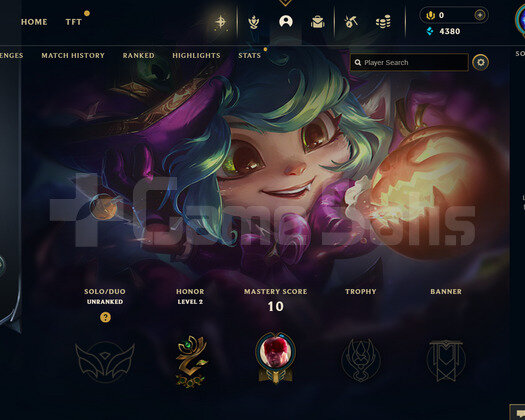 EUW Unranked | 2 Kostüm - 21 Hero | LoL Hesap