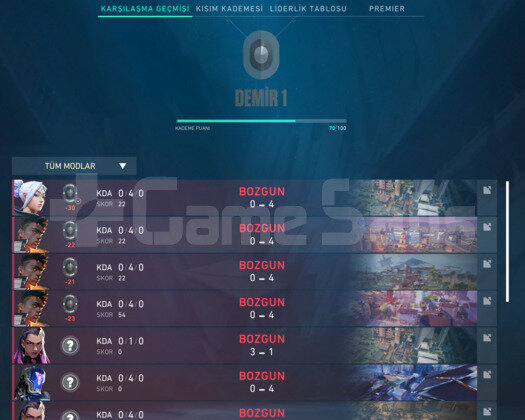 TR - DEMİR 1 - MAİL DEĞİŞEN - DÜŞÜK MMR