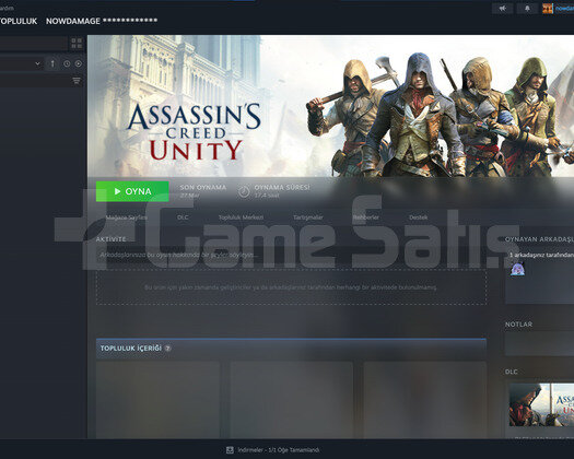 DOLU UYGUN FİYATA STEAM HESABI