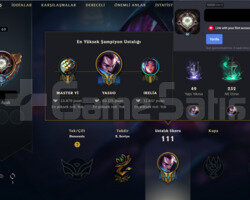 60 LVL HANDMADE LOL HESABI