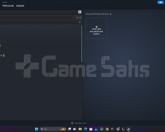 Steam hesabı 10 bin TL değerinde yarı fiyatına