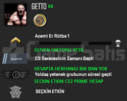 CS2 PRIME GUVEN FAKTORU YESIL