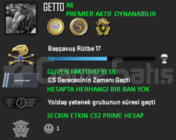 PREMIER ACIK | CSGO PRIME | GUVEN FAKTORU YESIL