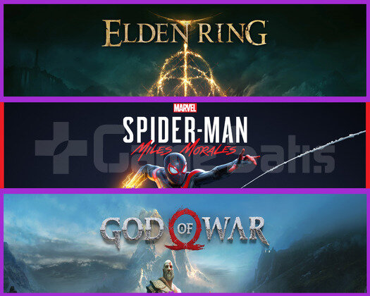 Elden Ring + Miles Morales + God Of War