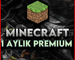 ANLIK 1 AYLIK GARANTİ MİNECRAFT PREMİUM