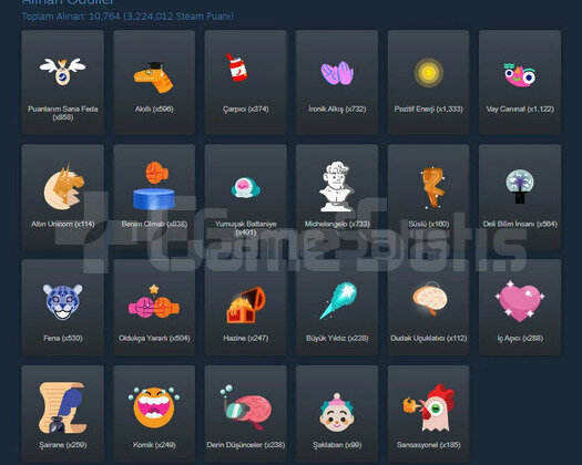 10.000 STEAM PUANI/KOMİSYONU KARŞILIYORUM