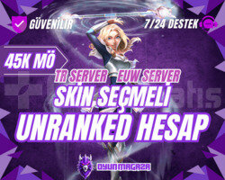BAN YOK! SKİN SEÇMELİ HESAP 40K+ M.Ö | TR EUW