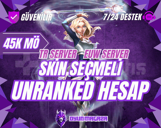 BAN YOK! SKİN SEÇMELİ HESAP 40K+ M.Ö | TR EUW