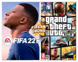 GTA 5 + FİFA 22 + GARANTİ