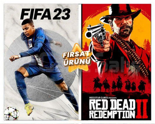 RDR2 + FİFA 23 + GARANTİ