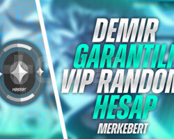 VIP 100 TR DEMİR ELO RANDOM HESAP