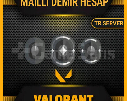 VALORANT TR DEMİR 1-2-3 HESAP HIZLI TESLİMAT!!