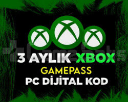 3 Aylık Xbox Game Pass PC KOD