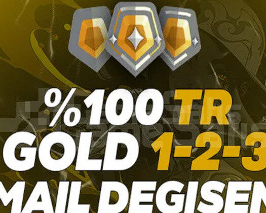 100 TR MAİL DEĞİŞEN GOLD 1 HESAP
