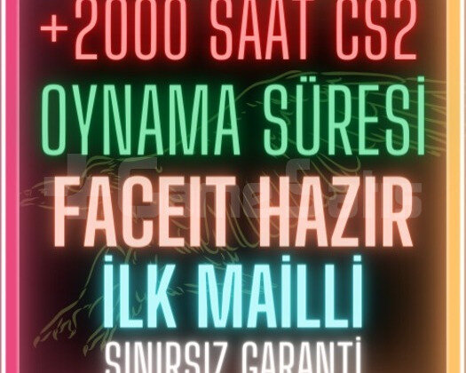 FACEİT HAZIR 2000+ SAAT OYNAMA SÜRESİ | + İLK MAİL